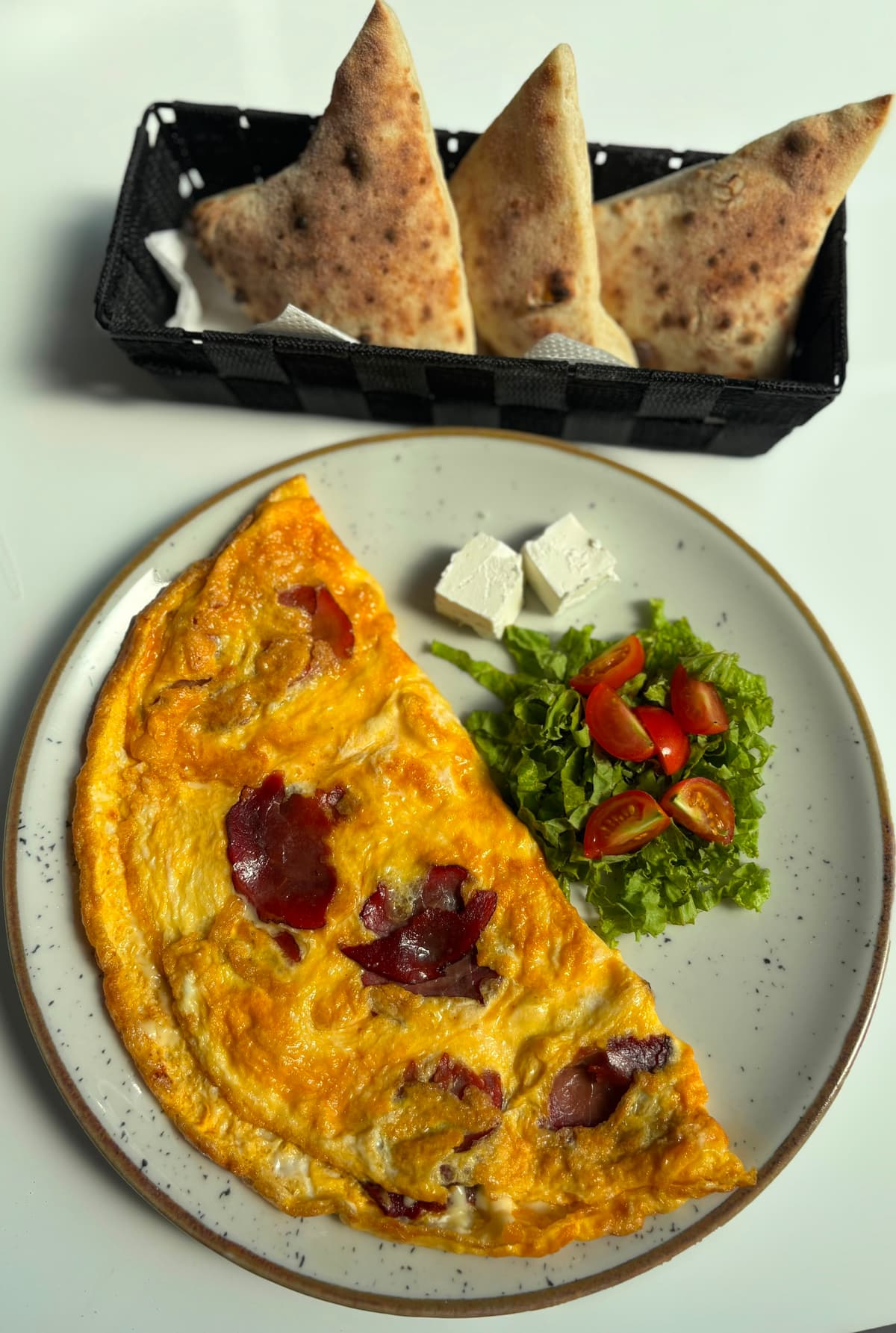 Omlet sa pršutom